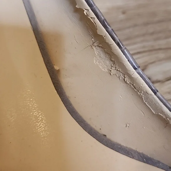 Nine West Womens Gwendle Pointed Toe Grey Pump Croc Embosed Closed Toe Shoes - Picture 11 of 14